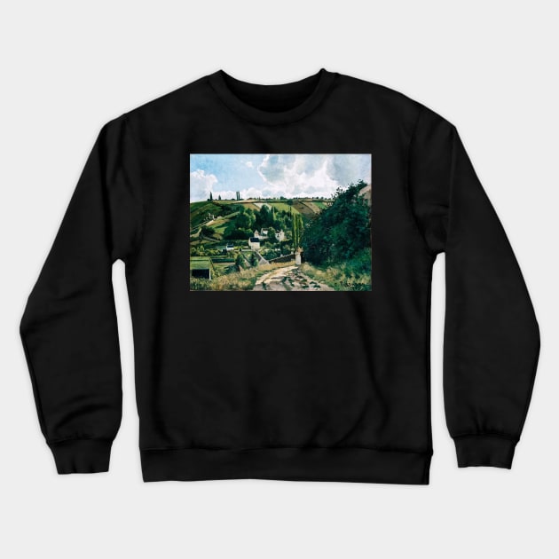 Old painting Crewneck Sweatshirt by RosMir